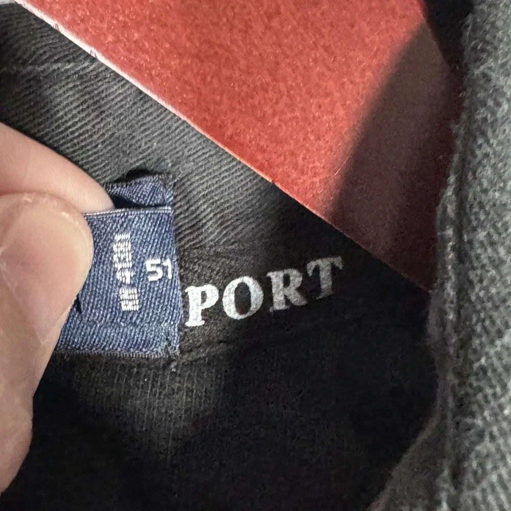 Vintage Polo Sport Ralph‎ Lauren Rugby Shirt Mens XL White 11 Long Sleeve Logo*